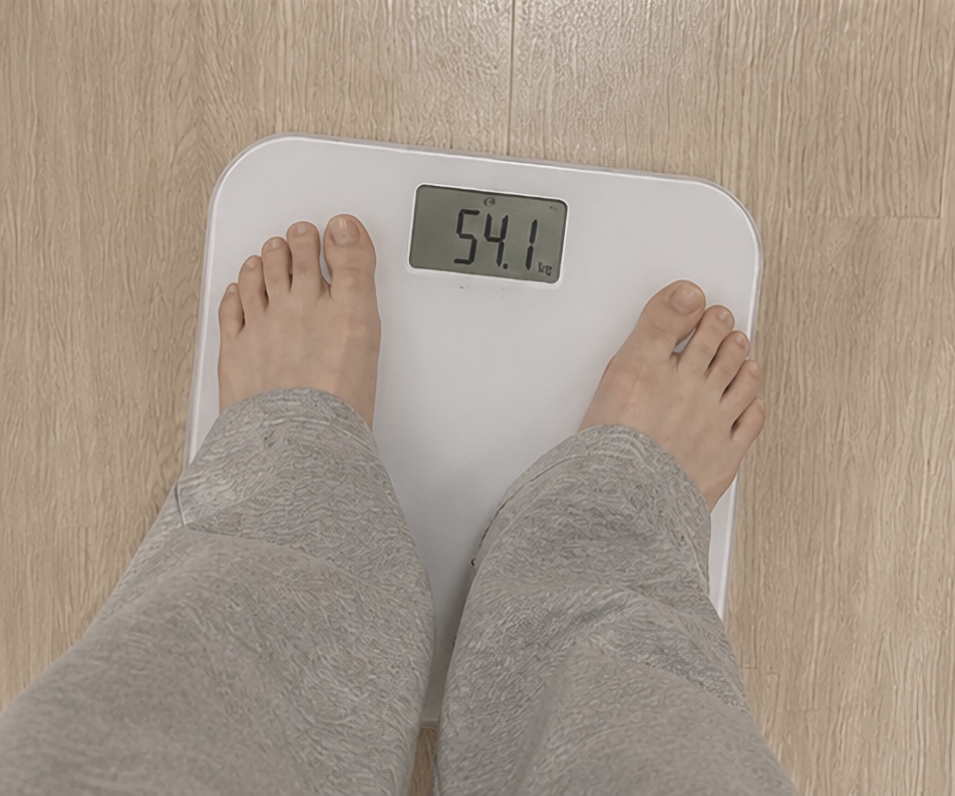 体重54.1kg（4ヶ月後）